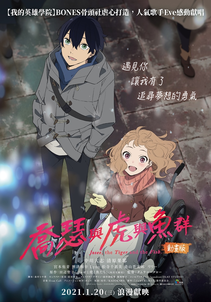 喬瑟與虎與魚群動畫版 喬瑟與虎與魚群動畫版