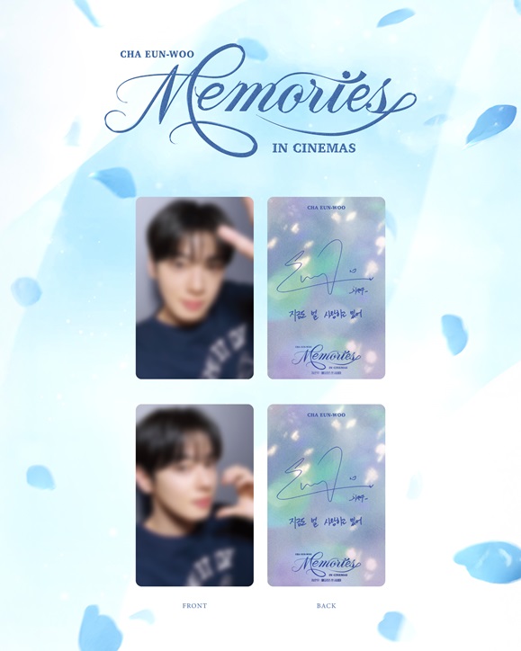CHA EUN-WOO：MEMORIES IN CINEMAS│專屬觀影禮